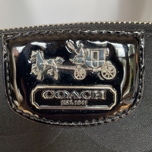 Coach | Lindsey Satchel in Sateen Op Art Jacquard | Style No 18649 - Picture 7 of 13